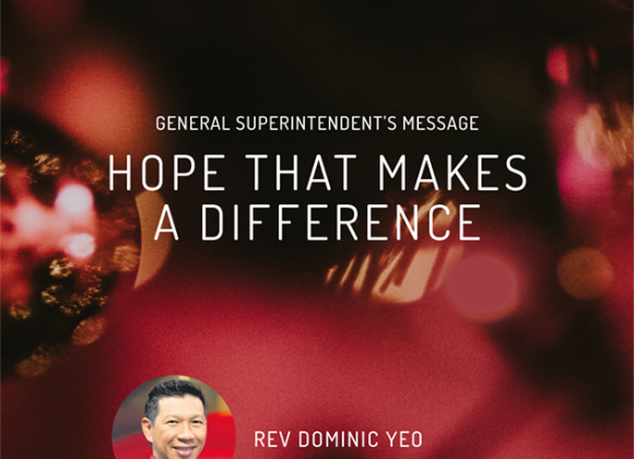 Christmas 2021: GS Message – Hope that Makes a Difference