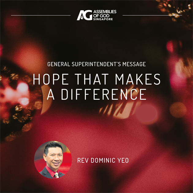 GS Christmas Message – Hope that Makes a Difference
